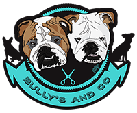 Logo salon de toilettage Bullys and Co