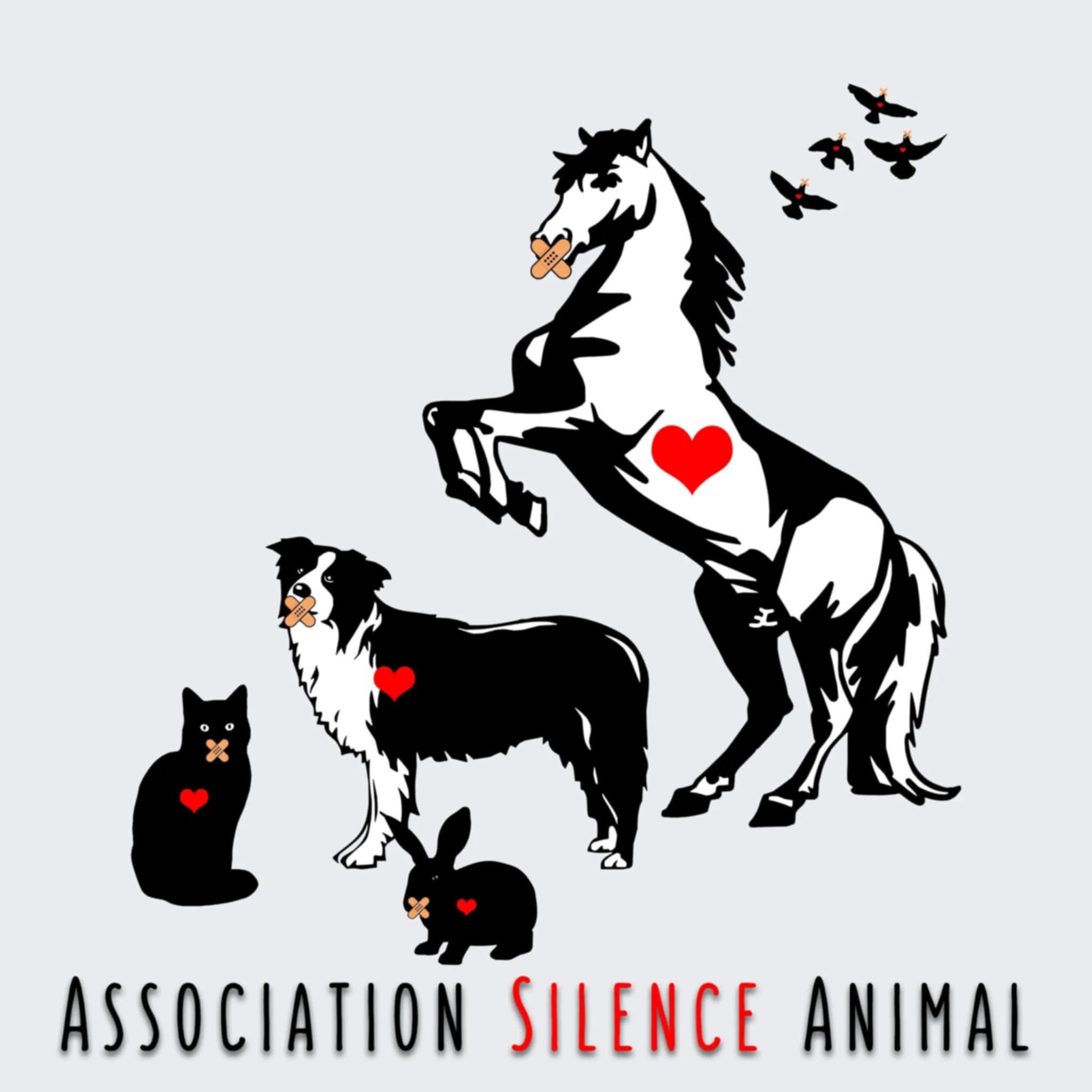 Logo de l'association Silence animal